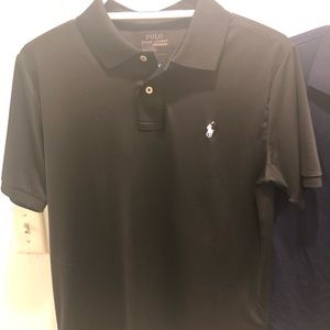 Two performance polos by Ralph Lauren.